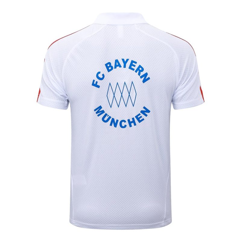 Survetement Bayern Munich Polo 2025 2026 Blanc (2) Survetement Bayern Munich Polo 2025 2026 Blanc