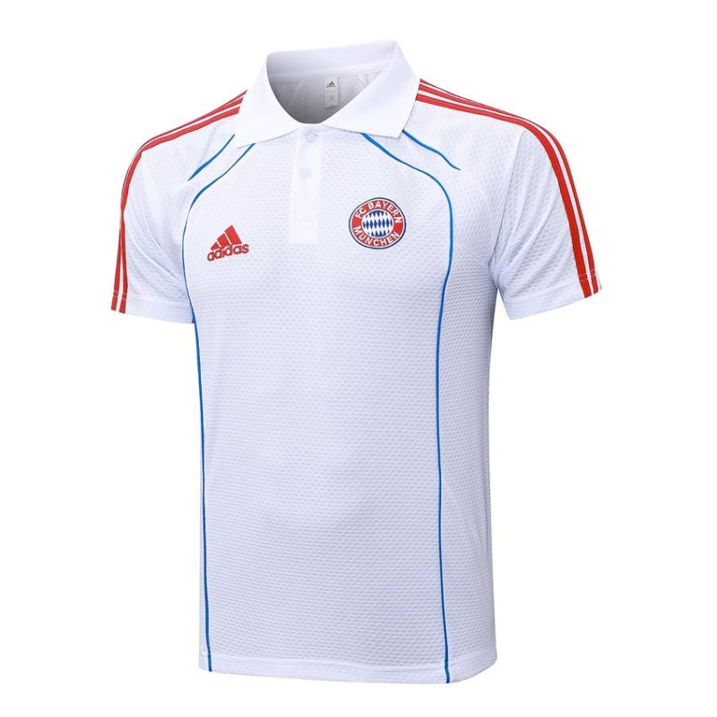 Survetement Bayern Munich Polo 2025 2026 Blanc (3) Survetement Bayern Munich Polo 2025 2026 Blanc