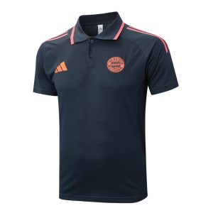 Survetement Bayern Munich Polo 2025 2026 Noir Clair