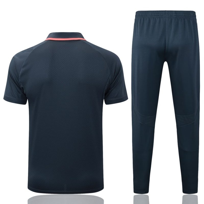 Survetement Bayern Munich Polo 2025 2026 Noir Clair (4) Survetement Bayern Munich Polo 2025 2026 Noir Clair