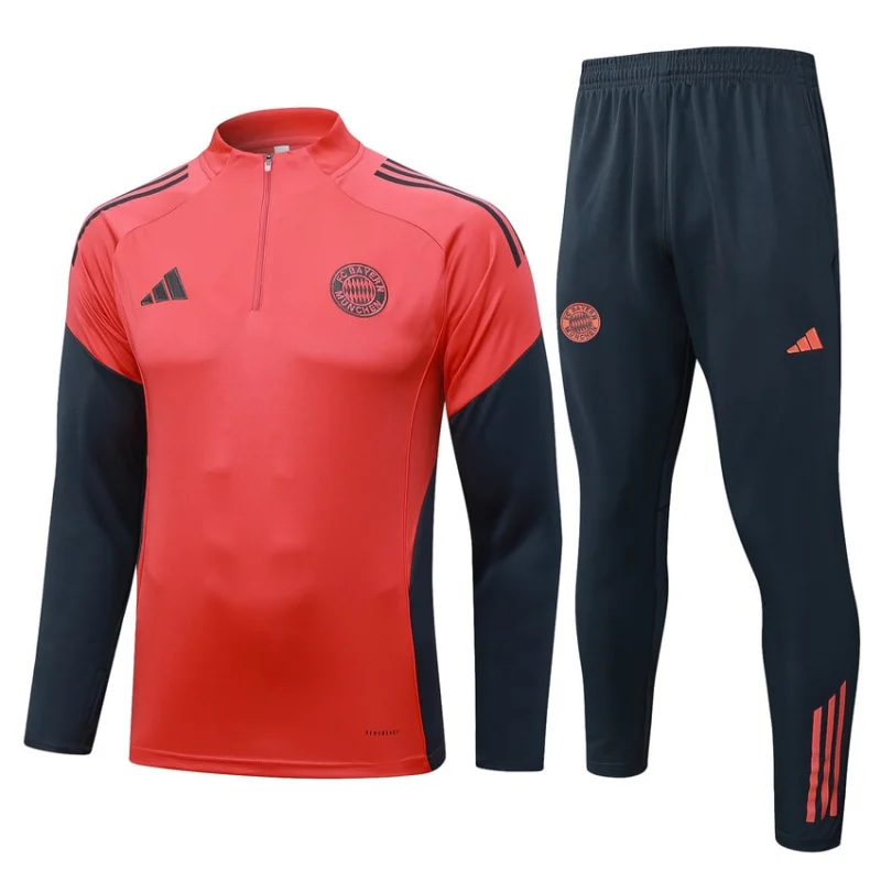 Survetement Bayern Munich Training 2025 2026 Rouge Noir