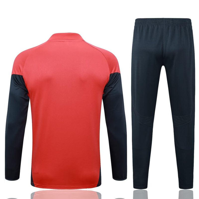 Survetement Bayern Munich Training 2025 2026 Rouge Noir (2) Survetement Bayern Munich Training 2025 2026 Rouge Noir
