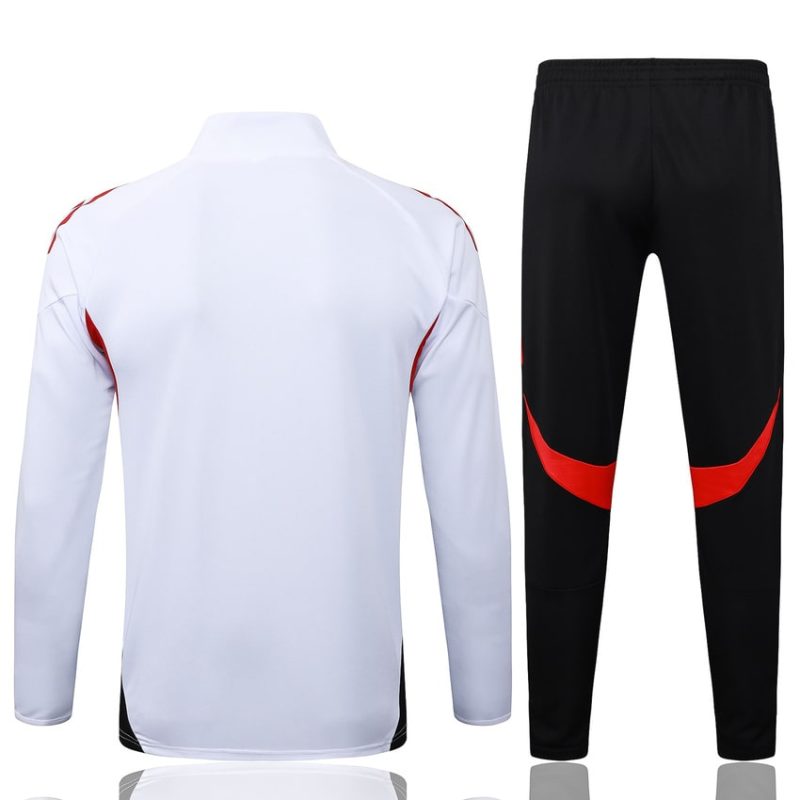 Survetement Bayern Munich Veste 2025 2026 Blanc Clair (2) Survetement Bayern Munich Veste 2025 2026 Blanc Clair