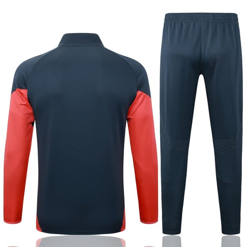 Survetement Bayern Munich Veste 2025 2026 Noir Rouge (2) Survetement Bayern Munich Veste 2025 2026 Noir Rouge