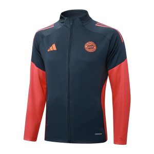 Survetement Bayern Munich Veste 2025 2026 Noir Rouge