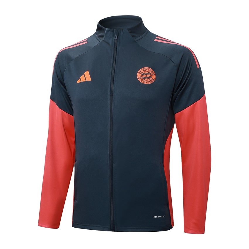 Survetement Bayern Munich Veste 2025 2026 Noir Rouge
