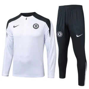Chándal Chelsea 2025-2026 Blanco y Negro