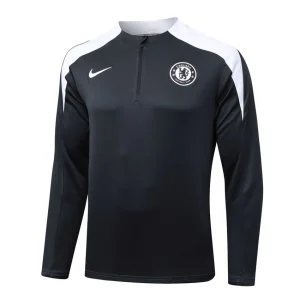 Chándal Chelsea 2025-2026 Negro Blanco