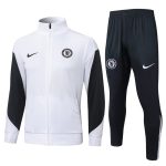 Survetement Chelsea Veste 2025 2026 Blanc Noir