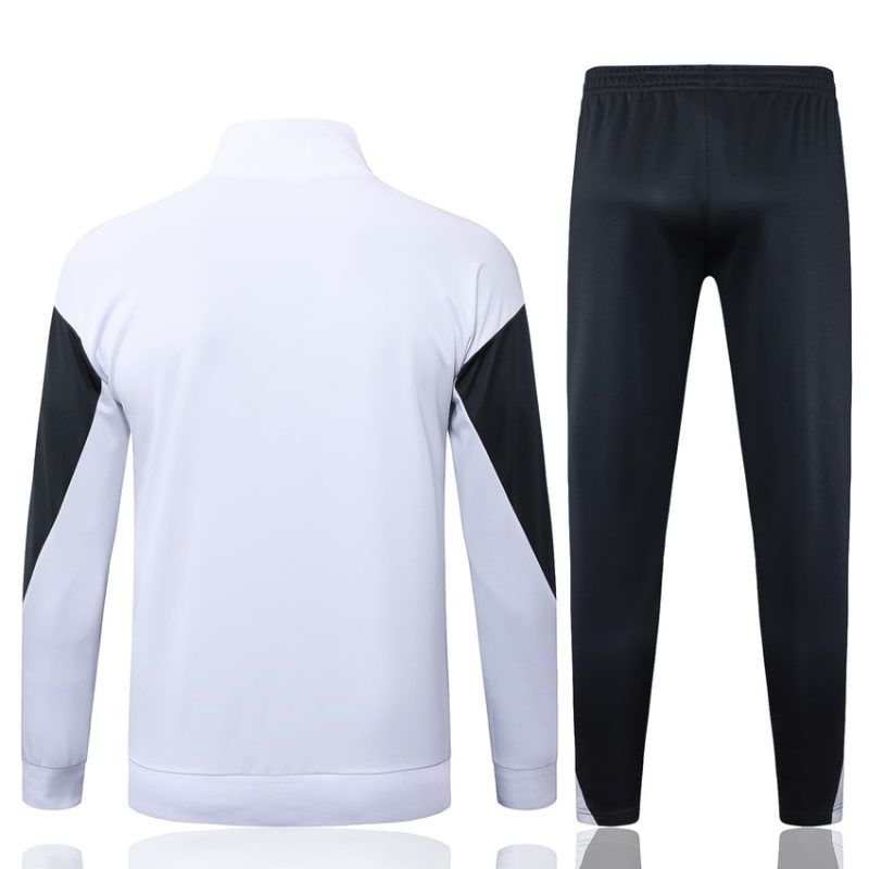 Survetement Chelsea Veste 2025 2026 Blanc Noir (3) Survetement Chelsea Veste 2025 2026 Blanc Noir