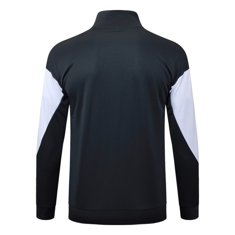 Survetement Chelsea Veste 2025 2026 Noir Blanc (4) Survetement Chelsea Veste 2025 2026 Noir Blanc