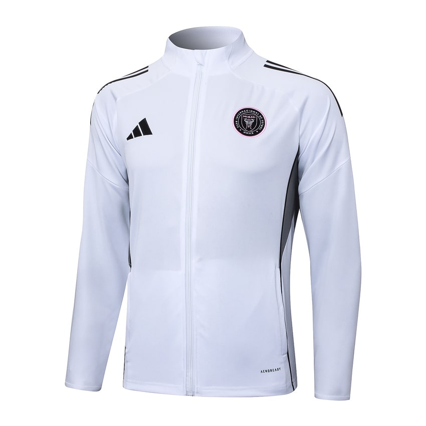 Survetement Inter Miami Veste 2025 2026 Blanc Noir