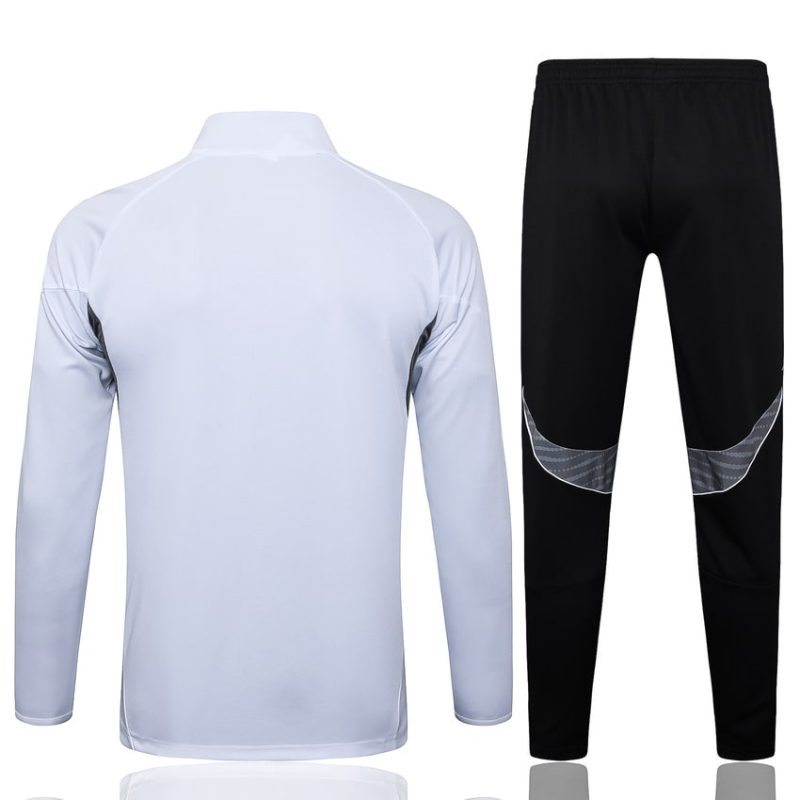 Survetement Inter Miami Veste 2025 2026 Blanc Noir (4) Survetement Inter Miami Veste 2025 2026 Blanc Noir