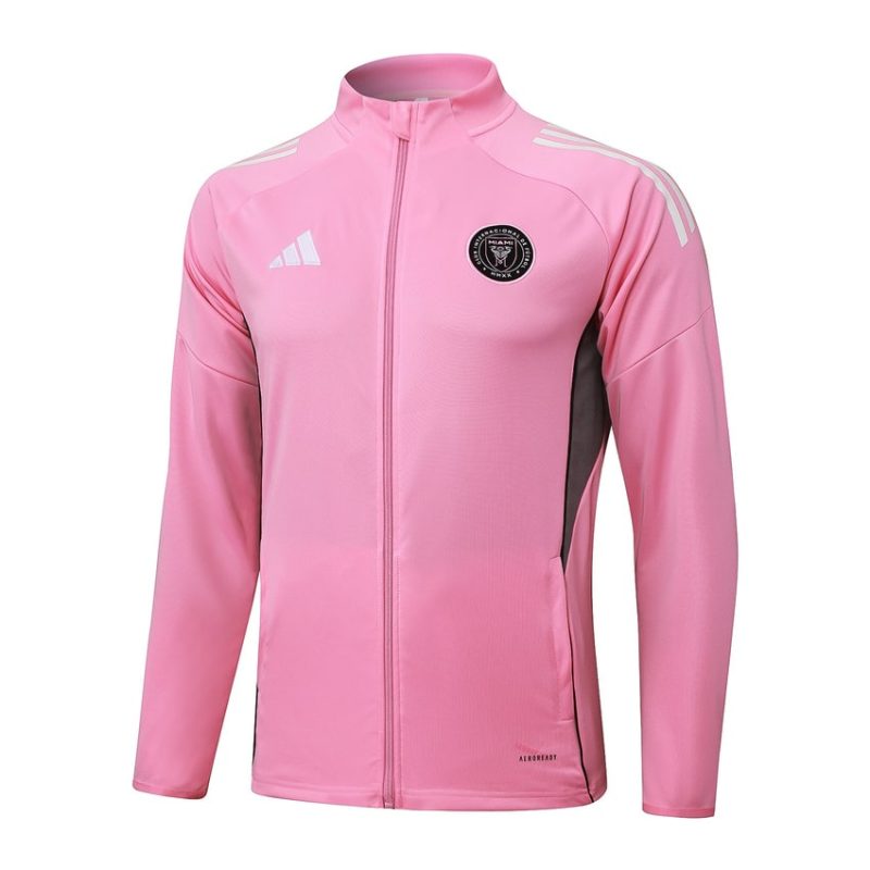 Survetement Inter Miami Veste 2025 2026 Rose Clair (2) Survetement Inter Miami Veste 2025 2026 Rose Clair