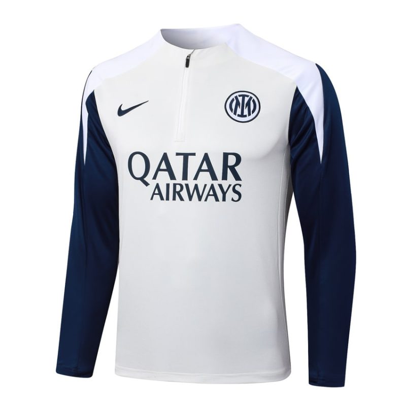 Survetement Inter Milan Training 2025 2026 Blanc Bleu (4) Survetement Inter Milan Training 2025 2026 Blanc Bleu