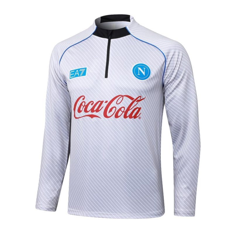 Survetement Naples Training 2025 2026 Blanc (4) Survetement Naples Training 2025 2026 Blanc