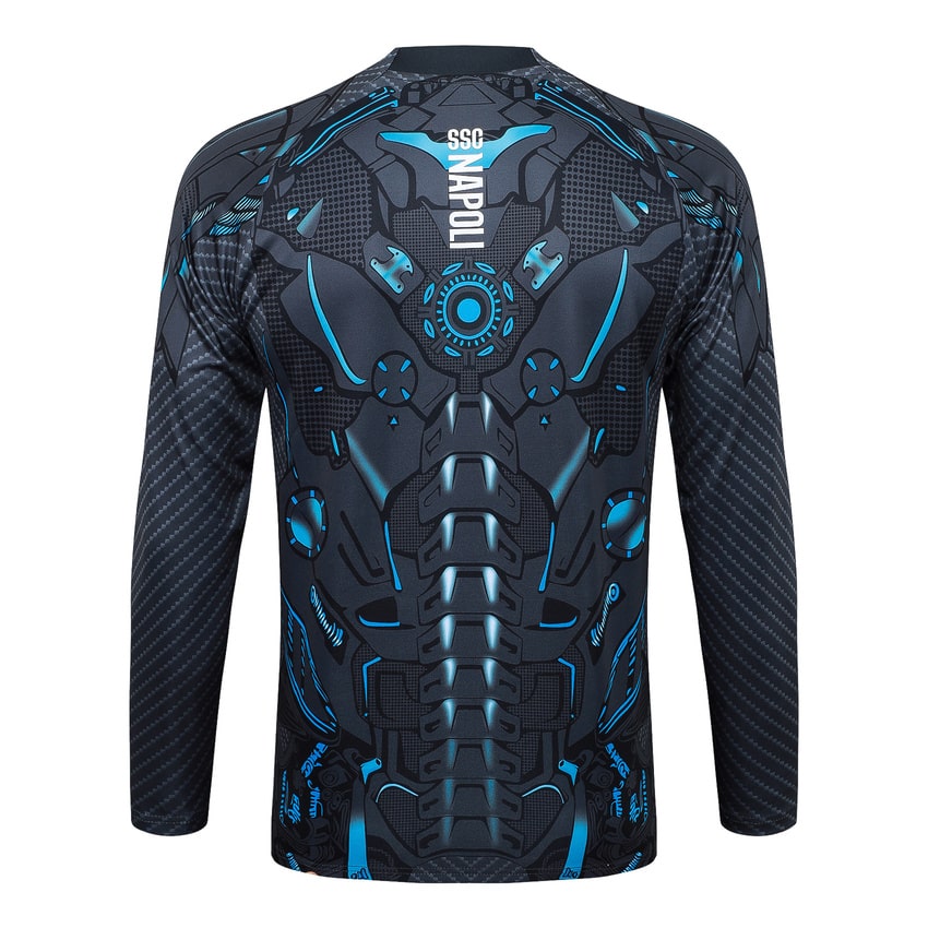 Survetement Naples Training 2025 2026 Noir Motif