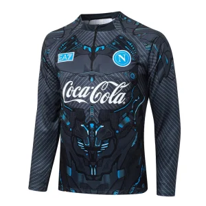 Survetement Naples Training 2025 2026 Noir Motif