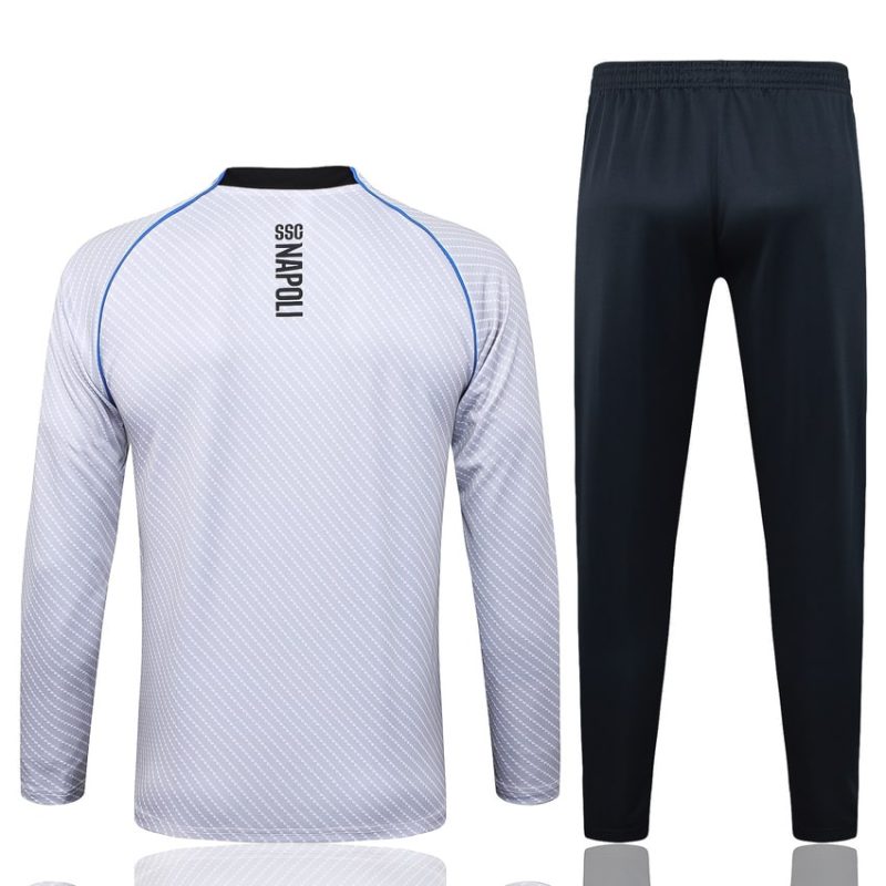 Survetement Naples Veste 2025 2026 Blanc (3) Survetement Naples Veste 2025 2026 Blanc