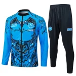 Survetement Naples Veste 2025 2026 Bleu Motif