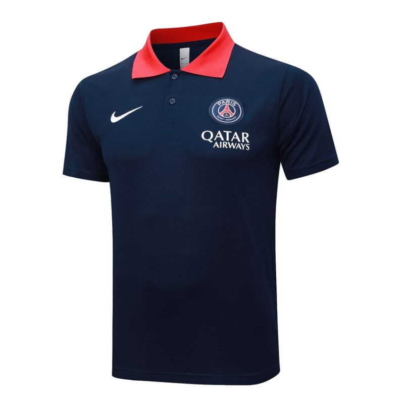 Survetement PSG Polo 2025 2026 Bleu Rouge (4) Survetement PSG Polo 2025 2026 Bleu Rouge