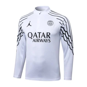 Survetement PSG Training 2025 2026 Blanc Clair