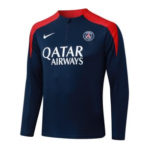 Survetement PSG Training 2025 2026 Bleu Rouge