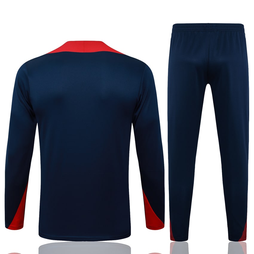 Survetement PSG Training 2025 2026 Bleu Rouge