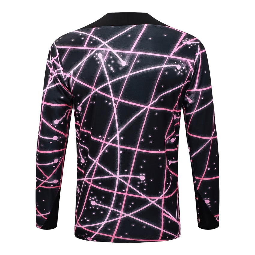 Survetement PSG Training 2025 2026 Noir Rose