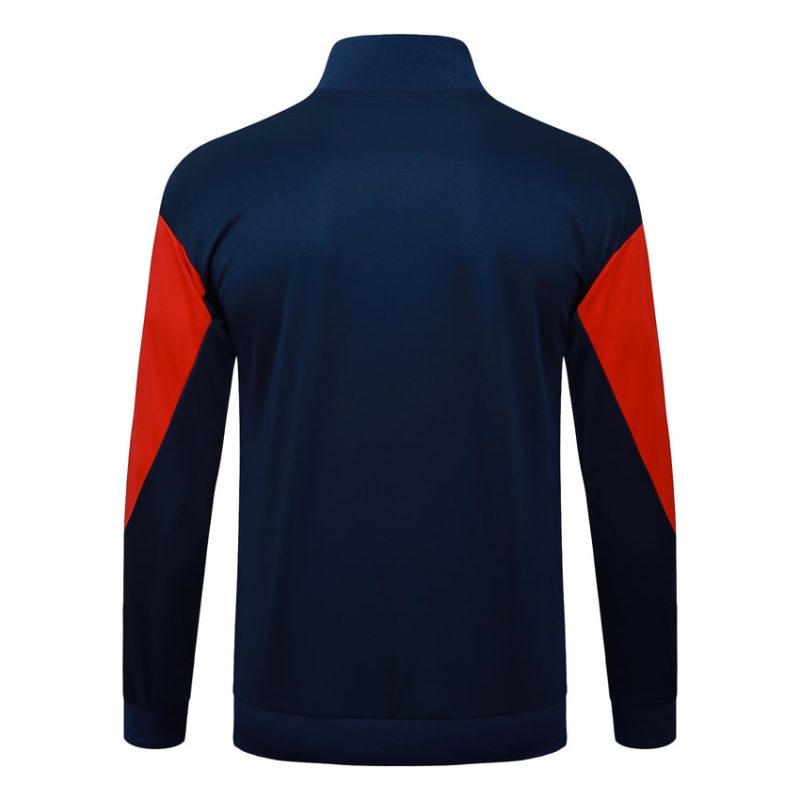 Survetement PSG Veste 2025 2026 Bleu Rouge (4) Survetement PSG Veste 2025 2026 Bleu Rouge