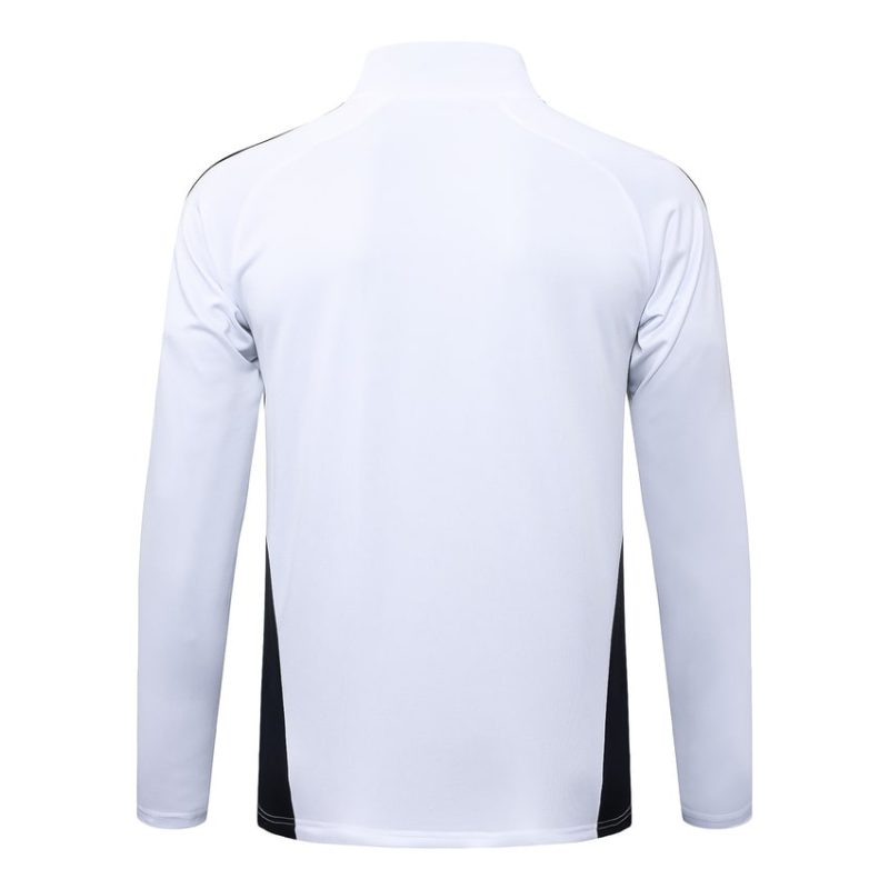 Survetement Real Madrid Training 2025 2026 Blanc Noir (3) Survetement Real Madrid Training 2025 2026 Blanc Noir