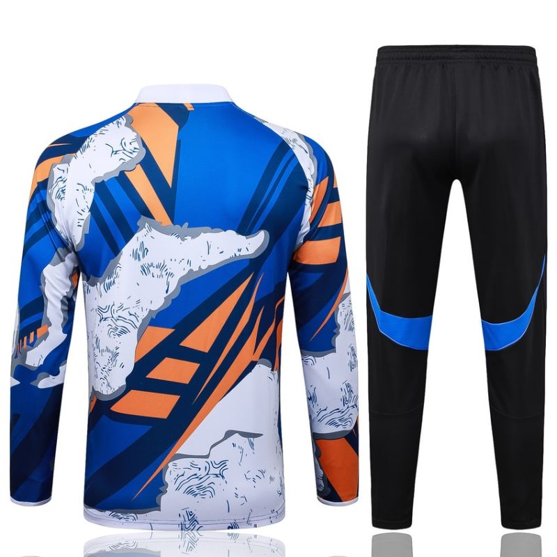 Survetement Real Madrid Training 2025 2026 Bleu Tache (4) Survetement Real Madrid Training 2025 2026 Bleu Tache