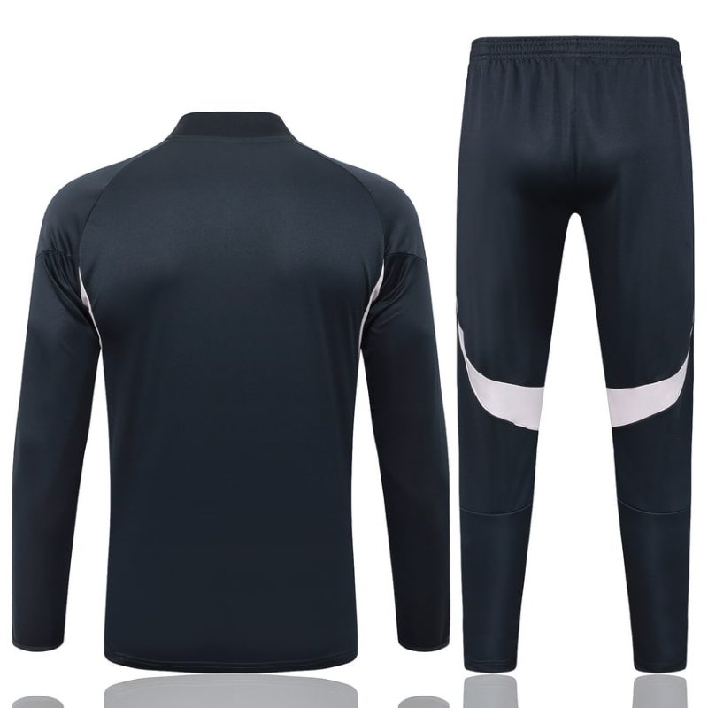 Real Madrid Training Tracksuit 2025/2026 Light Black (3) Real Madrid Training Suit 2025 2026 Light Black
