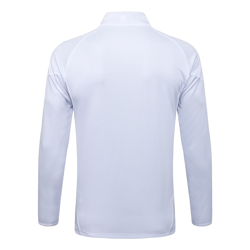 Survetement Real Madrid Veste 2025 2026 Blanc Bleu