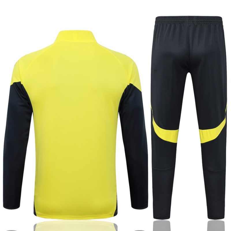 Survetement Real Madrid Veste 2025 2026 Jaune Clair (2) Survetement Real Madrid Veste 2025 2026 Jaune Clair