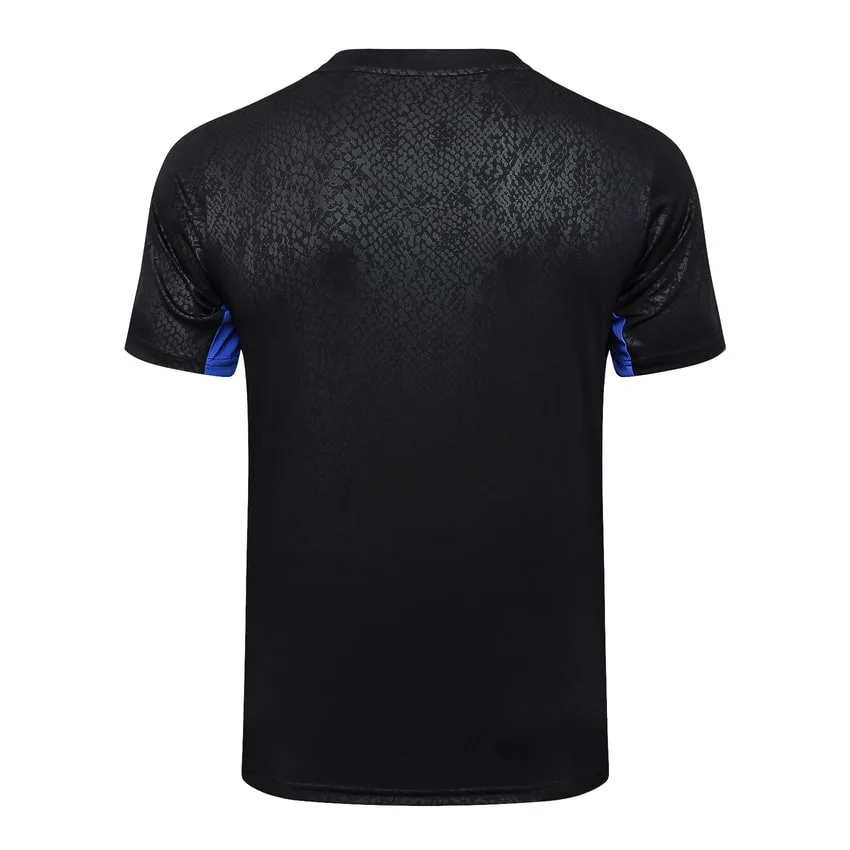 Barca 2025 2026 Black Charcoal Jersey Shorts Set