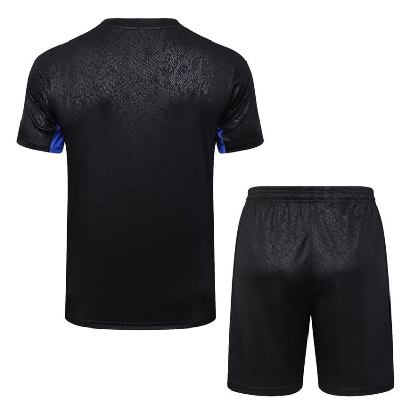 Ensemble Maillot Short Barca 2025 2026 Noir Charbon (4) Ensemble Maillot Short Barca 2025 2026 Noir Charbon