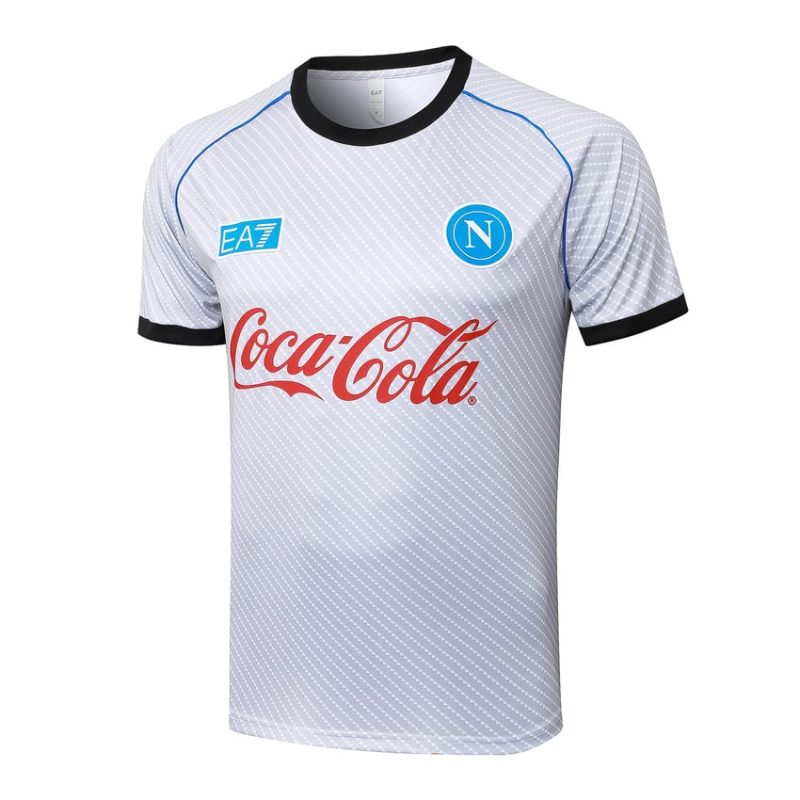 Ensemble Maillot Short Naples 2025 2026 Blanc (2) Ensemble Maillot Short Naples 2025 2026 Blanc