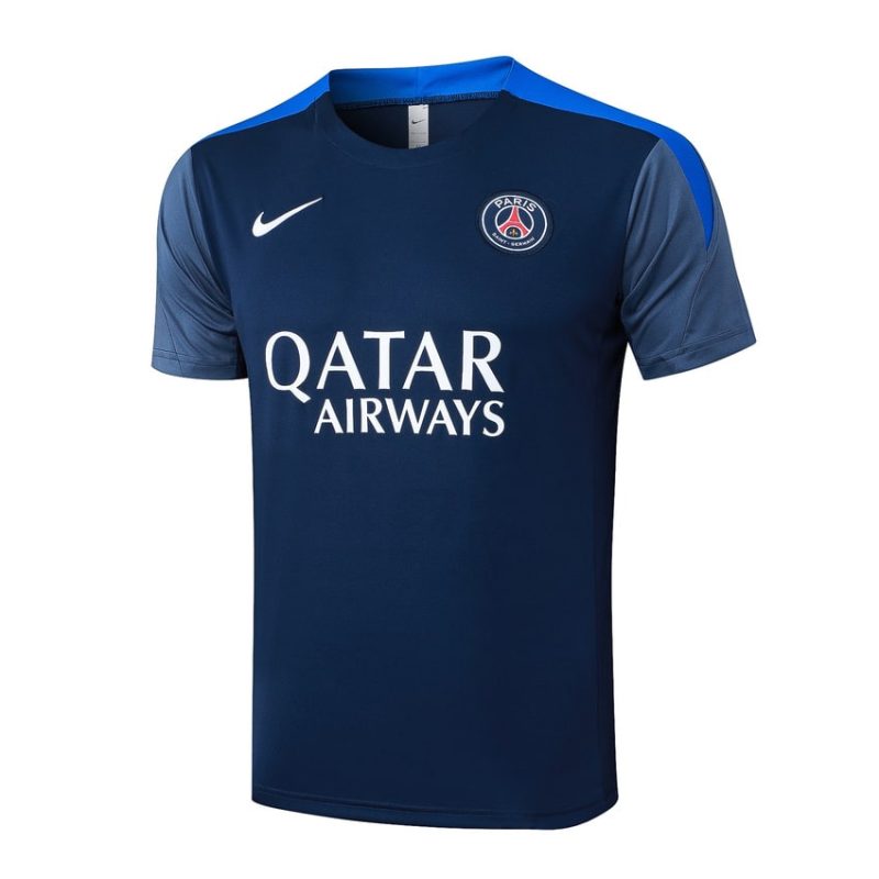 Ensemble Maillot Short PSG 2025 2026 Bleu Foncé (2) Ensemble Maillot Short PSG 2025 2026 Bleu Foncé