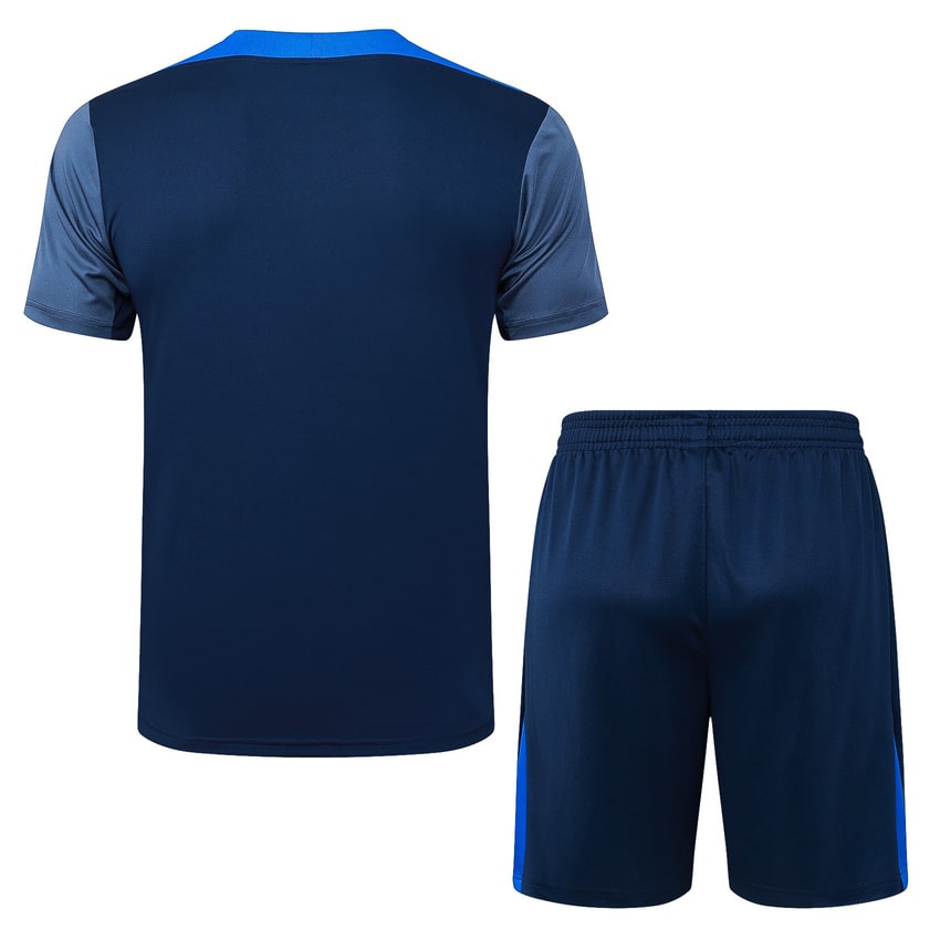 Ensemble Maillot Short PSG 2025 2026 Bleu Foncé (3) Ensemble Maillot Short PSG 2025 2026 Bleu Foncé