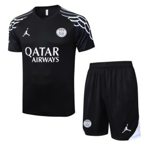 Ensemble Maillot Short PSG 2025 2026 Noir Nuit