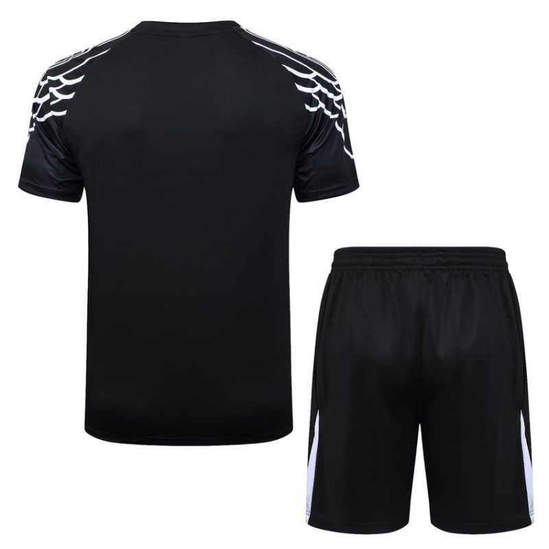 Ensemble Maillot Short PSG 2025 2026 Noir Nuit (4) Ensemble Maillot Short PSG 2025 2026 Noir Nuit