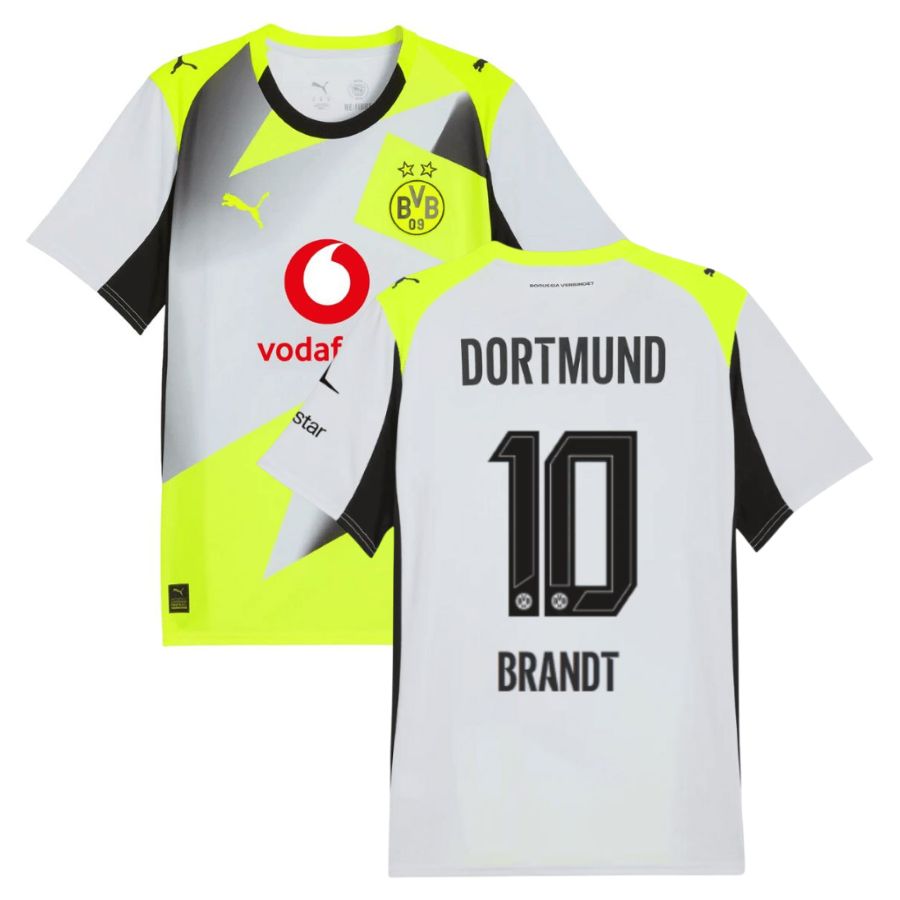 Maillot BVB Dortmund Exterieur 2025 2026 Brandt (1)