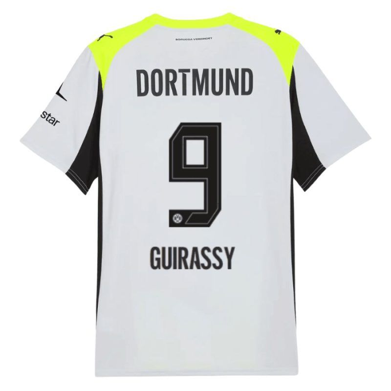 Maillot BVB Dortmund Exterieur 2025 2026 Guirassy (2) Maillot BVB Dortmund Exterieur 2025 2026 Guirassy (2)