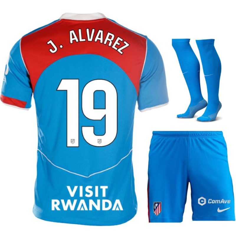 Maillot Kit Enfant Atletico Madrid Third 2025 2026 Alvarez