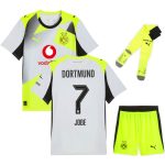 Maillot Kit Enfant BVB Dortmund Exterieur 2025 2026 Jobe