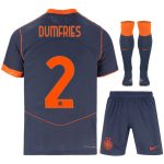 Maillot Kit Enfant Inter Milan Third 2025 2026 Dumfries
