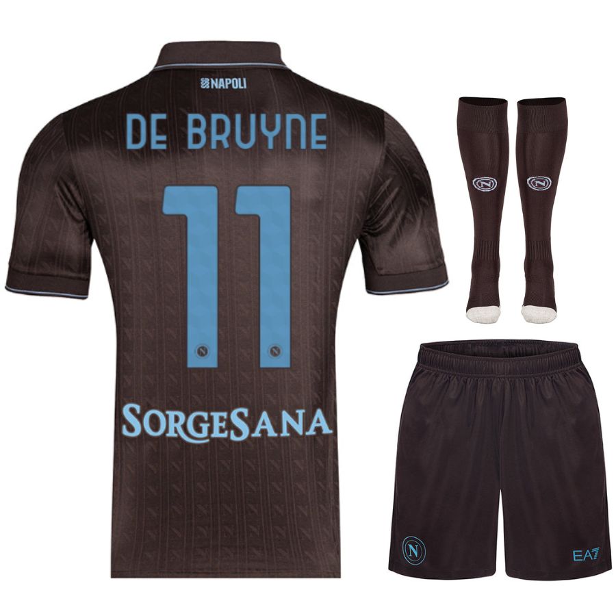 Maillot Kit Enfant Naples Third 2025 2026 De Bruyne