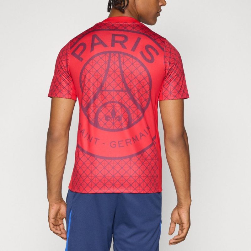 Maillot Pre Match PSG 2025 2026 Rouge (3) Maillot Pre Match PSG 2025 2026 Rouge (3)