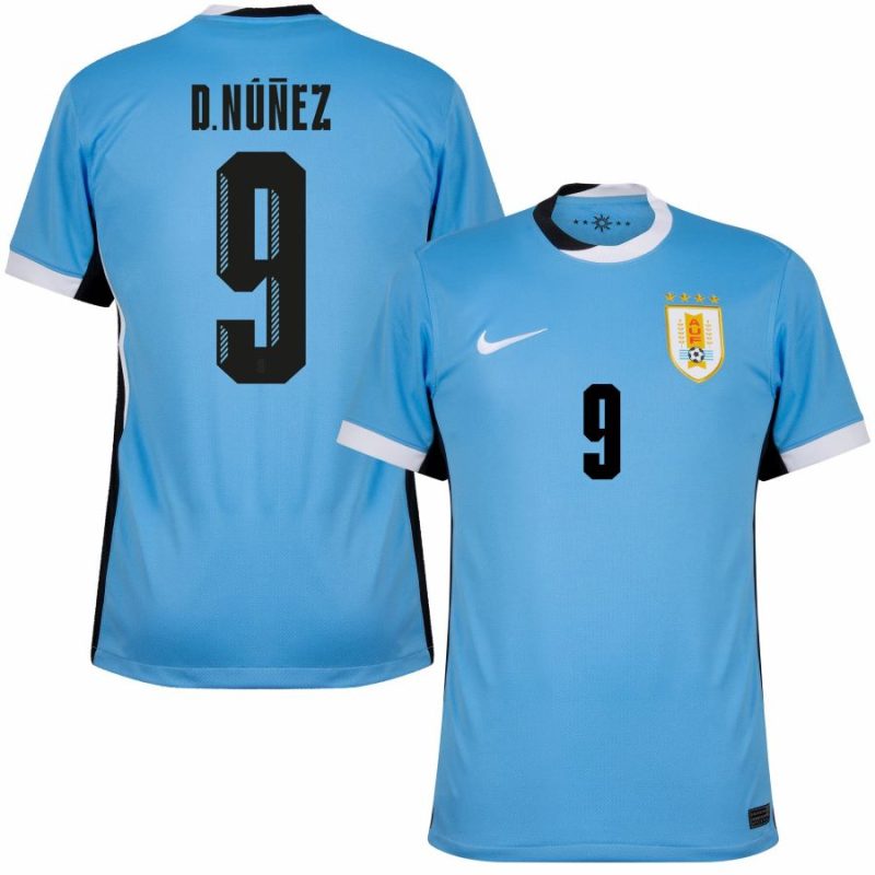 Maillot Uruguay Domicile 2025 2026 D. Nunez (1)